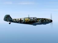 Asisbiz COD ES Bf 109E1B 6.JG54 Y10 over the English channel Battle of Britain 1940 V02