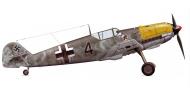 Asisbiz Messerschmitt Bf 109E1 5.JG54 Black 4 crash landed on a beach France Sep 1940 0A