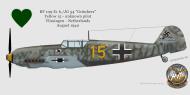 Asisbiz Messerschmitt Bf 109E1 6.JG54 Yellow 15 unknown pilot Vlissingen Netherlands Aug 1940 0A