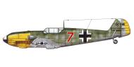 Asisbiz Messerschmitt Bf 109E4 5.JG54 Red 7 WNr 1988 Joachim Schypek Lydd 25th Oct 1940 0B