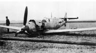 Asisbiz Messerschmitt Bf 109E1 9.JG54 Yellow 10 landing accident Germany 1940 01