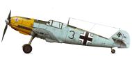 Asisbiz Messerschmitt Bf 109E4 8.JG54 Black 3 Erwin Leykauf France 1940 0A