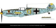 Asisbiz Messerschmitt Bf 109E4 9.JG54 Yellow 13 Anton Schon Holland Oct 1940 0C