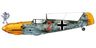 Asisbiz Messerschmitt Bf 109E7B 3.(J)LG2 Brown 2 August Klick crash landed Sheerness 15th Sep 1940 0B