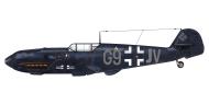 Asisbiz Messerschmitt Bf 109E4 10.NJG1 G9+JV Dusseldorf Germany 1940 0A