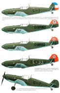 Asisbiz Aircraft Profiles of VVKJ 6 Fliegerregiment Messerschmitt Bf 109E3s Yugoslavia 1939 41 by Avions HS26 P099