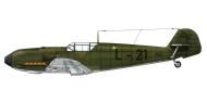 Asisbiz Messerschmitt Bf 109E3 L21 WNr 2521 Yugoslavia 1941 0A