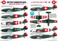 Asisbiz Article Switzerlands Bf 109s Defending Neutrality by Model Airplane Int 093 Apr 2013 0B