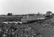 Asisbiz Messerschmitt Bf 109E3 Swiss Flieger Kompagnie FlKp15 J380 WNr 2361 Neuchatel lake date unknown 01