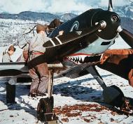 Asisbiz Messerschmitt Bf 109E3 Swiss Flieger Kompagnie FlKp21 showing its tiger teeth Switzerland 01