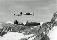 Asisbiz Messerschmitt Bf 109E3 Swiss Flieger Kompagnie FlKp8 J377 WNr 2358 Swiss Alps autumn 1944 01