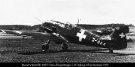 Asisbiz Messerschmitt Bf 109E3 Swiss Fliegertruppe J332 taking off Switzerland 1939 01