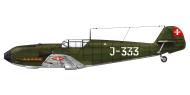 Asisbiz Messerschmitt Bf 109E3 Swiss J333 Switzerland 1943 0A