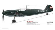 Asisbiz Messerschmitt Bf 109E3 Swiss J355 WNr 2422 Switzerland 0A