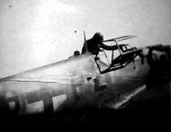 Asisbiz Messerschmitt Bf 109E Stammkennzeichen Stkz NG+PZ at Fliegerhorst Gotha 1945 ebay 02