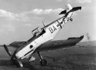 Asisbiz Messerschmitt Bf 109E3 Stammkennzeichen Stkz BA+FG WNr 5199 landing mishap Germany 01