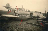 Asisbiz Messerschmitt Bf 109E8 Stammkennzeichen Stkz KD+BT belly landed ebay 01