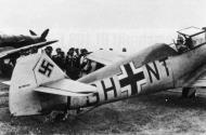 Asisbiz Messerschmitt Bf 109T2 Stkz GH+NT WNr 1783 arresting hook tests 01