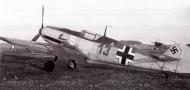 Asisbiz Messerschmitt Bf 109E1 6.J186 Red 14 showing the overpainted emblem Germany 1940 01