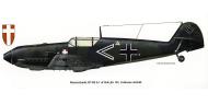 Asisbiz Messerschmitt Bf 109E1 Stab II.ZG1 flown by Adjutant Erwin Bacsila Furstenwalde 1939 0C