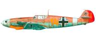Asisbiz Messerschmitt Bf 109F4Trop 3.JG27 Yellow 14 Hans Joachim Marseille WNr 8693 Martuba Feb 1942 0A
