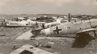 Asisbiz Messerschmitt Bf 109F4Trop 4.JG27 White 9 abandoned Derna Libya 1942 Nov 1942 ebay1