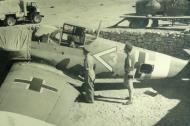 Asisbiz Messerschmitt Bf 109F4Trop 9.JG27 Chivron Yellow 3 Daba Egypt Nov 1942 02