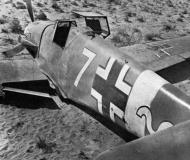 Asisbiz Messerschmitt Bf 109F4Trop 9.JG27 Yellow 7 Helmuth Fenzl WNr 13136 crash Egypt 26th Oct 1942 02