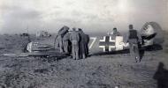 Asisbiz Messerschmitt Bf 109F4Trop 9.JG27 Yellow 7 Helmuth Fenzl WNr 13136 crash Egypt 26th Oct 1942 03