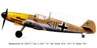 Asisbiz Messerschmitt Bf 109F4Trop Stab II.JG27 Otto Schulz WNr 10271 El Gazala 1941 0A