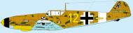 Asisbiz Messerschmitt Bf 109F4Trop 6.JG3 Yellow 12 Sicily 1942 0A