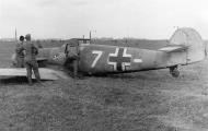 Asisbiz Messerschmitt Bf 109F2 4.JG3 White 7 belly landed Russia 01