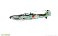 Asisbiz Messerschmitt Bf 109G10R3 Erla ANR 2Gr4Sqa Black 7 Ugo Drago WNr 491353 Aviano Italy Feb 1945 0C