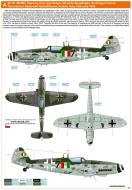 Asisbiz Messerschmitt Bf 109G10R3 Erla ANR 2Gr4Sqa Black 7 Ugo Drago WNr 491353 Aviano Italy Feb 1945 0D