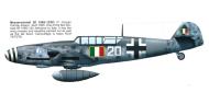 Asisbiz Messerschmitt Bf 109G12R3 ANR 2Gr3Sqn White 20 Aviano 1945 0A