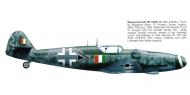Asisbiz Messerschmitt Bf 109G14 Erla ANR 2Gr1Sqn (( Maggiore Miani WNr 434444 Italy 1945 0A