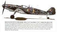 Asisbiz Messerschmitt Bf 109G14 Erla ANR 2Gr5Sqa Yellow 1 Mario Bellagambi WNr 464380 Osoppo Mar 1945 0A