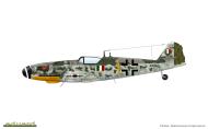 Asisbiz Messerschmitt Bf 109G14 Erla ANR 2Gr5Sqa Yellow 1 Mario Bellagambi WNr 464380 Osoppo Mar 1945 0B