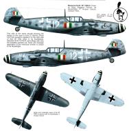 Asisbiz Messerschmitt Bf 109G6 ANR 2Gr3Sqn White 12 Maggiori Ferraro Italy 1944 0A