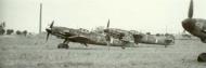 Asisbiz Messerschmitt Bf 109G6R3 ANR 2Gr2Sqn Yellow 5 foreground with 7 and 8 Italy July 1944 02