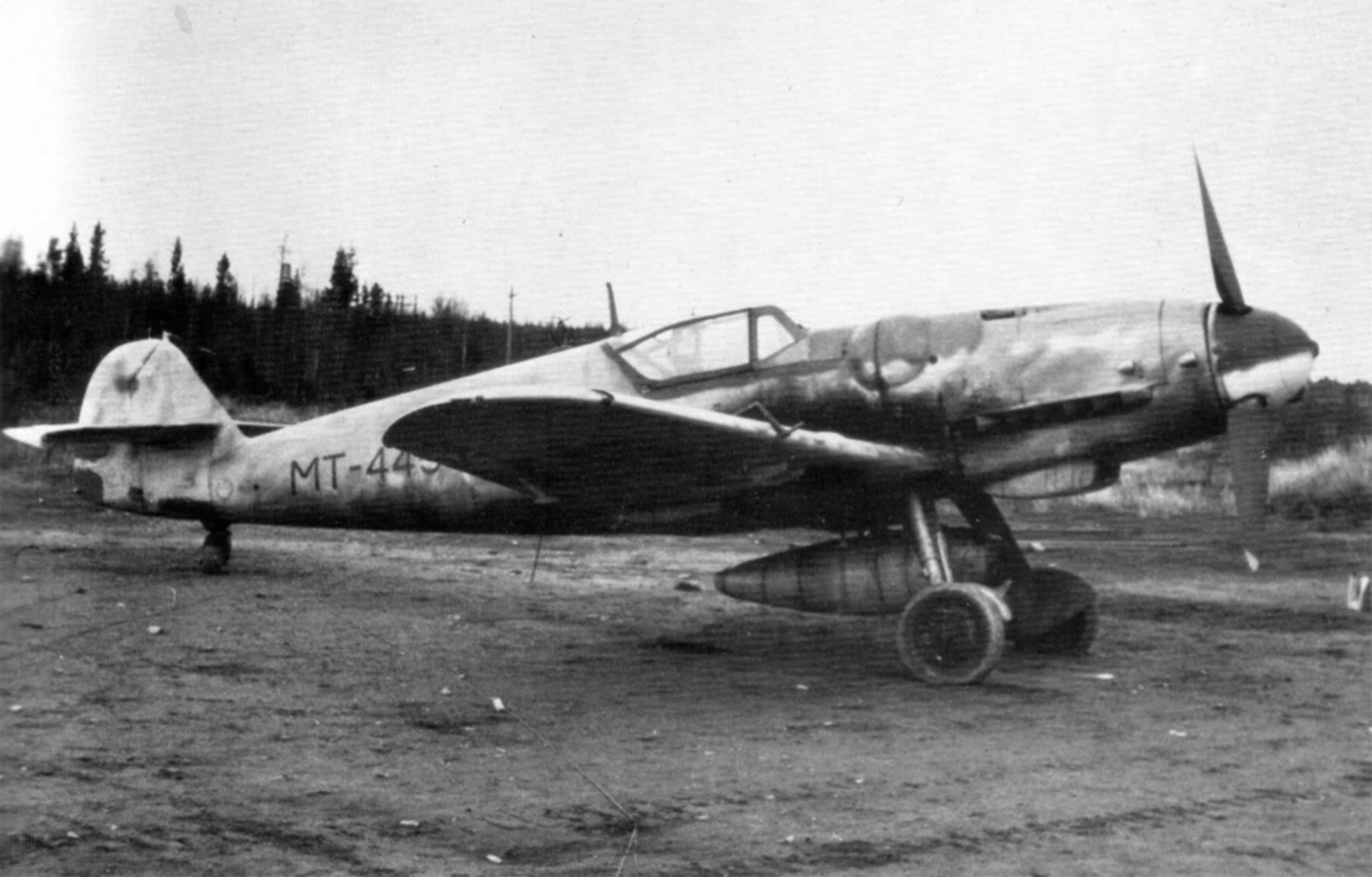 Asisbiz Messerschmitt Bf 109g6r3 Erla Faf Mt445 Unknown Unit Finland