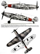 Asisbiz Messerschmitt Bf 109G6 Stab JG1 Herbert Ihlefeld Gruhno Germany autumn 1944 0A