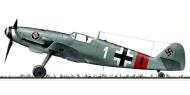 Asisbiz Messerschmitt Bf 109G6AS Erla 7.JG1 White 1 unknown pilot Munchen Gladbach 1944 0A