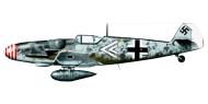 Asisbiz Messerschmitt Bf 109G6R3R6 Erla Stab III.JG1 Friedrich Eberle Leeuwarden Holland Oct 1943 0D