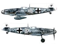 Asisbiz Messerschmitt Bf 109G6R3R6 Erla Stab III.JG1 Friedrich Eberle Leeuwarden Holland Oct 1943 0F