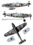 Asisbiz Messerschmitt Bf 109G6R3R6 Erla Stab III.JG1 Friedrich Eberle Leewarden Germany Oct 1943 0B