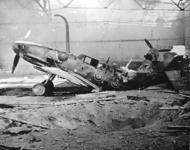 Asisbiz Messerschmitt Bf 109G12 6.JG104 Black 878 destroyed during a air raid at Roth 8th April 1945 ebay1