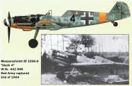 Asisbiz Messerschmitt Bf 109G6 2.JG11 Black 4 WNr 442006 captured by soviet forces late 1944 0A