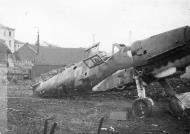 Asisbiz Messerschmitt Bf 109G6 9.JG3 Yellow 2 abandoned airframe ebay 1
