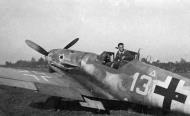 Asisbiz Messerschmitt Bf 109G6 JG53 Yellow 13 unknown unit and pilot 1944 01